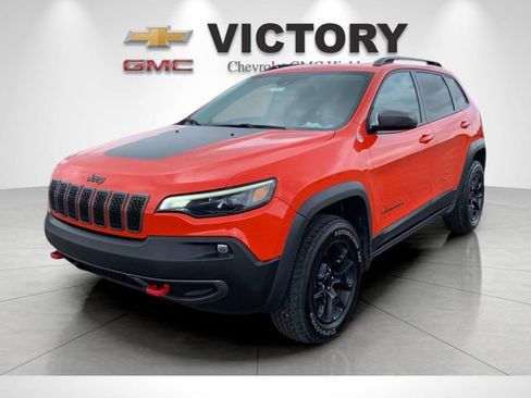 Used 2021 Jeep Cherokee Trailhawk AWD/4WD image 7