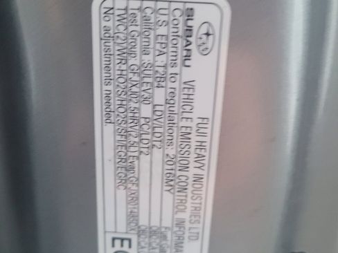 Used 2016 Subaru Outback 2.5i Premium image 34