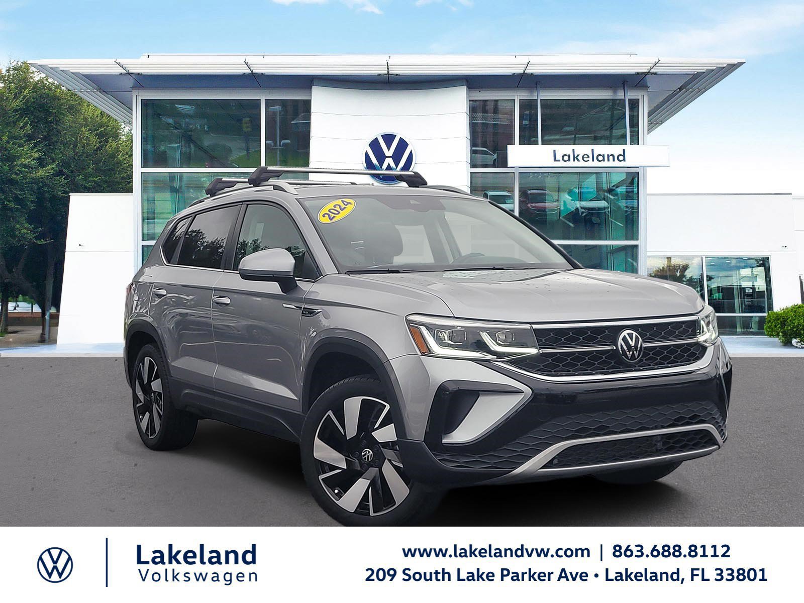 Used 2024 Volkswagen Taos SEL AWD/4WD image 1