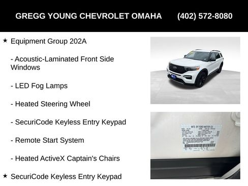 Used 2023 Ford Explorer XLT w/ Equipment Group 202A AWD/4WD image 8