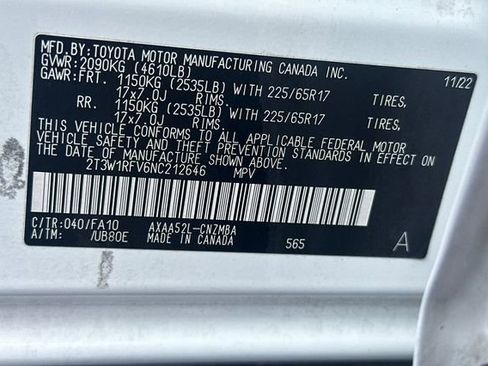 Certified 2022 Toyota RAV4 XLE image 40