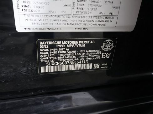 Used 2022 BMW X5 xDrive40i image 52