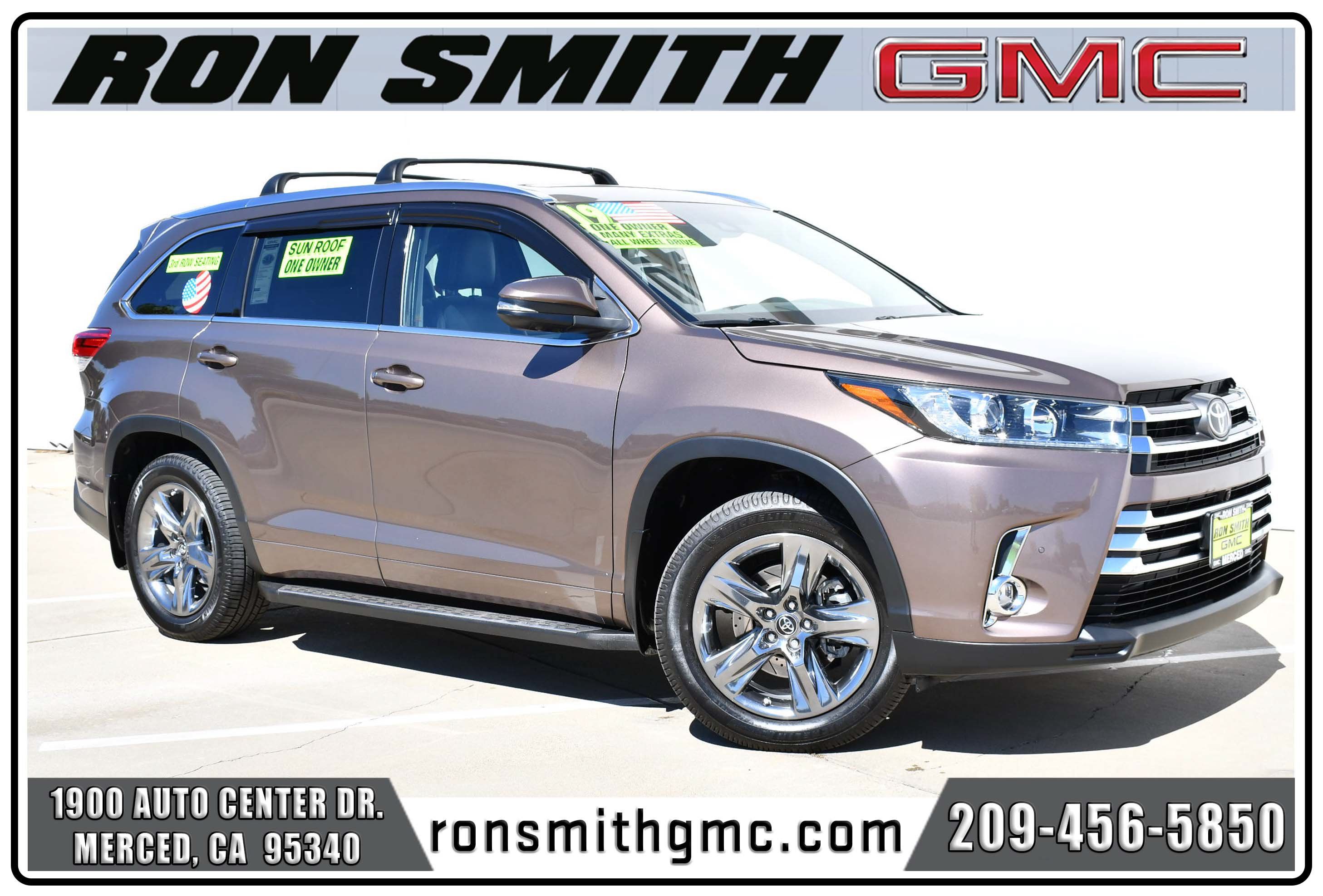 Used 2019 Toyota Highlander Limited Platinum AWD/4WD image 1