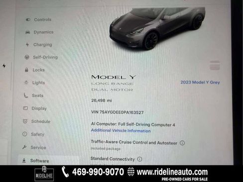Used 2023 Tesla Model Y Long Range AWD/4WD image 20