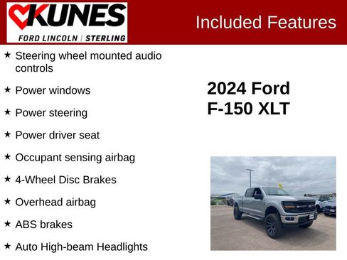 Used 2024 Ford F150 XLT w/ Tow/Haul Package AWD/4WD image 3
