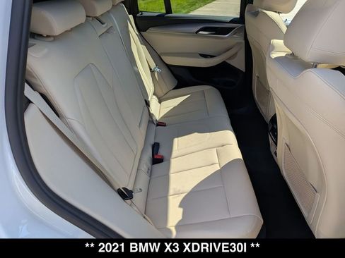 Used 2021 BMW X3 xDrive30i w/ M Sport Package AWD/4WD image 29