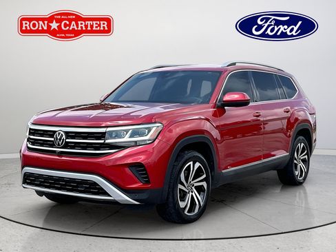 Used 2021 Volkswagen Atlas SEL Premium AWD/4WD image 3