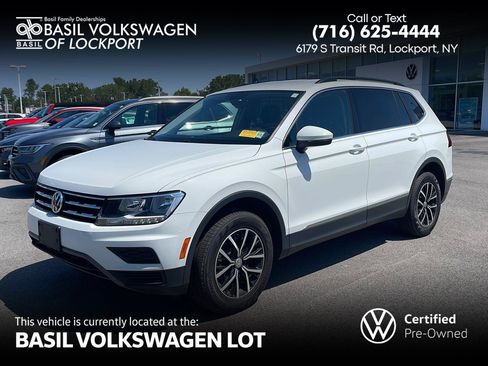 Used 2021 Volkswagen Tiguan SE AWD/4WD image 1