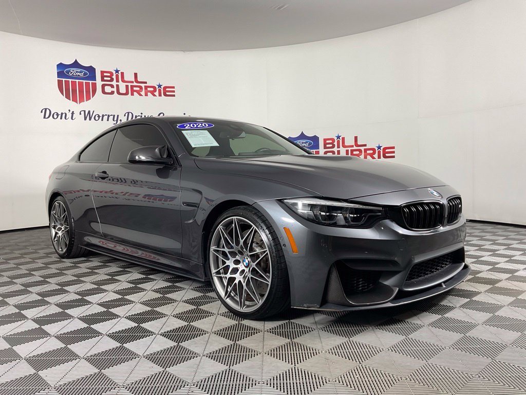 Used 2020 BMW M4 Coupe w/ Competition Package RWD image 1