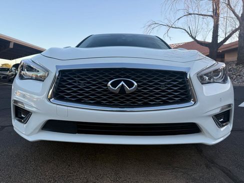 Used 2021 INFINITI Q50 Luxe w/ Seat & Sound Package AWD/4WD image 8