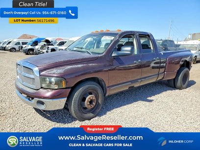 Used 2004 Dodge Ram 3500 Truck SLT w/ Trailer Tow Group