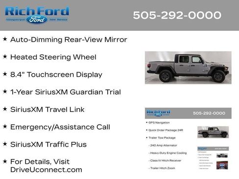 Used 2021 Jeep Gladiator Rubicon AWD/4WD image 70