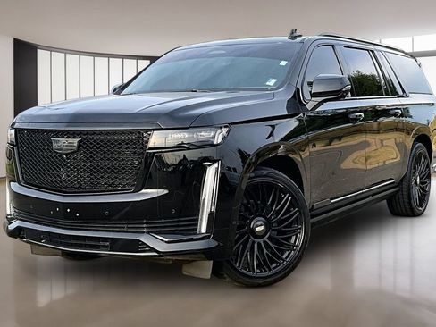 Used 2021 Cadillac Escalade ESV Sport w/ Driver Assist Tech Package AWD/4WD image 1