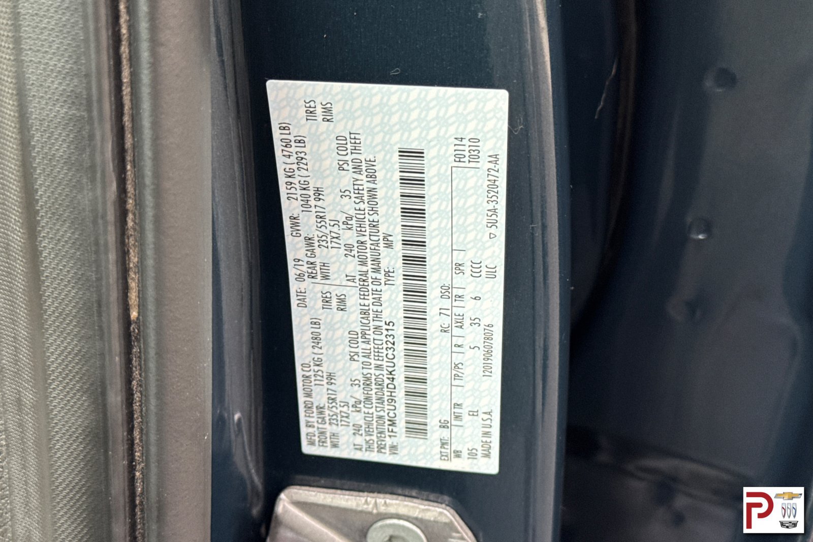 Used 2019 Ford Escape SEL AWD/4WD image 34