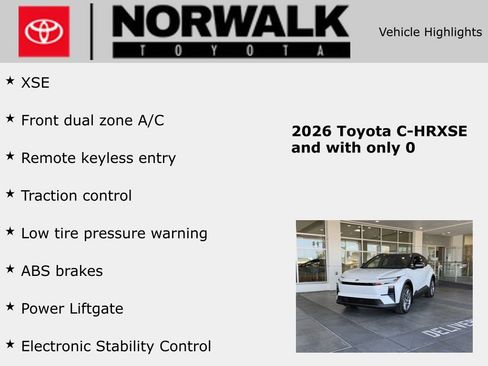 New 2026 Toyota C-HR AWD/4WD image 10