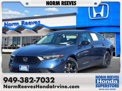 Certified 2025 Honda Accord SE