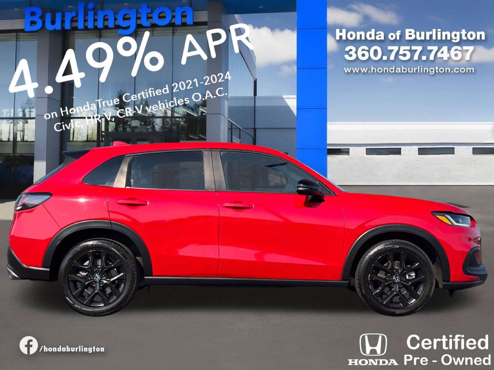 Certified 2023 Honda HR-V Sport image 8