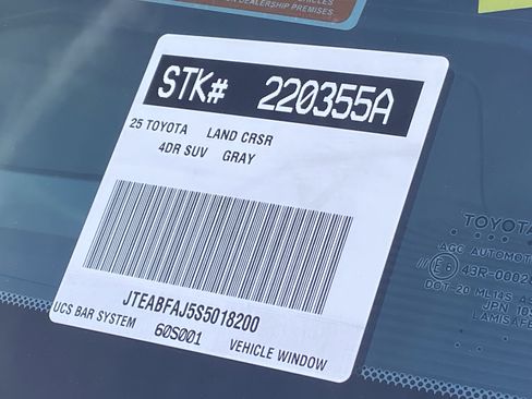 Certified 2025 Toyota Land Cruiser w/ Premium Package image 34