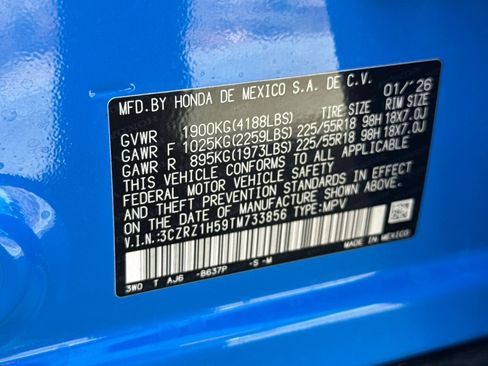 Certified 2026 Honda HR-V Sport image 25