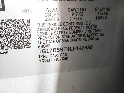 Used 2020 Chevrolet Malibu LS image 43