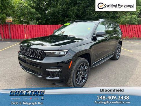 Certified 2025 Jeep Grand Cherokee L Summit AWD/4WD image 1