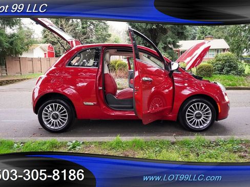 Used 2013 FIAT 500 Lounge w/ Luxury Leather Pkg FWD image 28