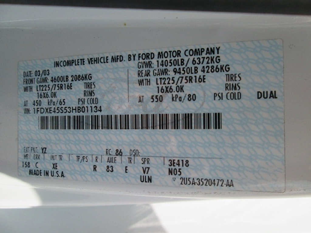 Used 2003 Ford E-450 and Econoline 450 RWD image 18