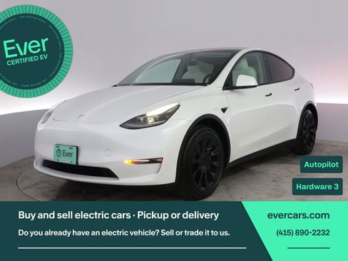 Used 2023 Tesla Model Y Long Range AWD/4WD image 1