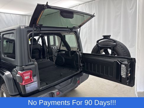 Used 2021 Jeep Wrangler Unlimited Sahara w/ Uconnect 4C Nav & Sound Group image 45