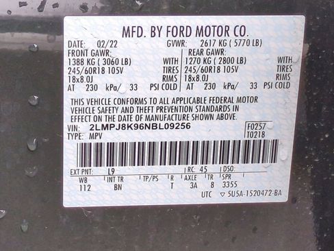 Used 2022 Lincoln Nautilus Reserve image 43