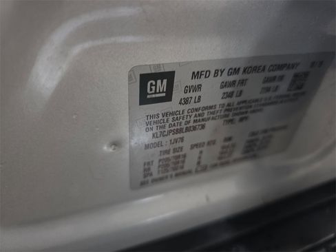 Certified 2020 Chevrolet Trax LT w/ LT Convenience Package image 35