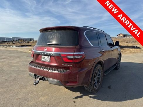 Used 2023 Nissan Armada Platinum w/ Captain's Chairs Package image 3