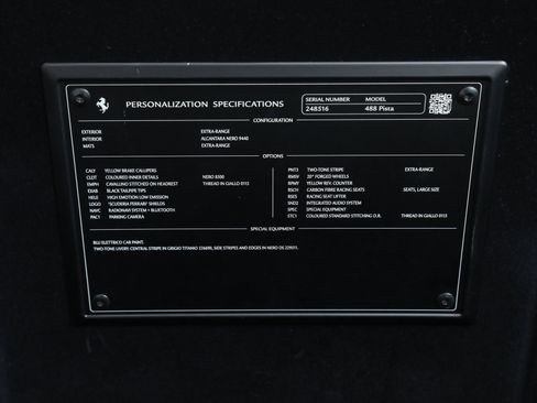Certified 2020 Ferrari 488 Pista Coupe RWD image 38