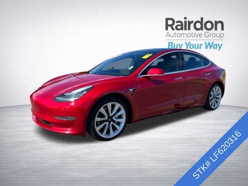 Used 2020 Tesla Model 3 Long Range AWD/4WD image 3