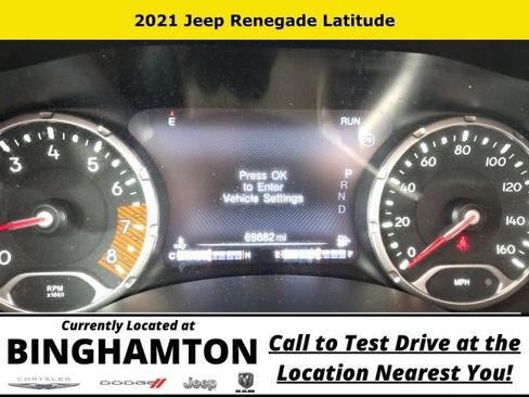 Used 2021 Jeep Renegade Latitude w/ Convenience Group image 14