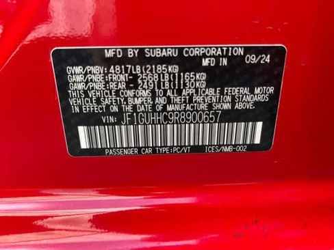 Certified 2024 Subaru Impreza RS w/ Popular Package #1 image 12