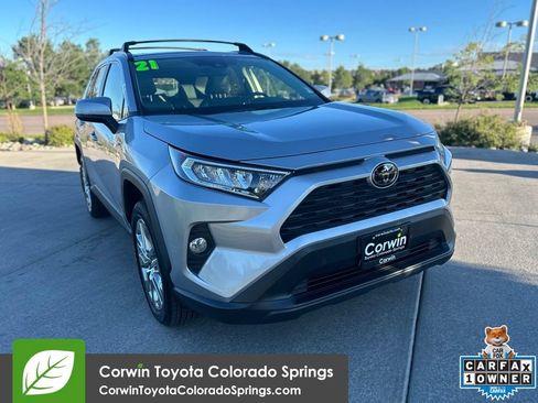 Used 2021 Toyota RAV4 XLE Premium AWD/4WD image 1