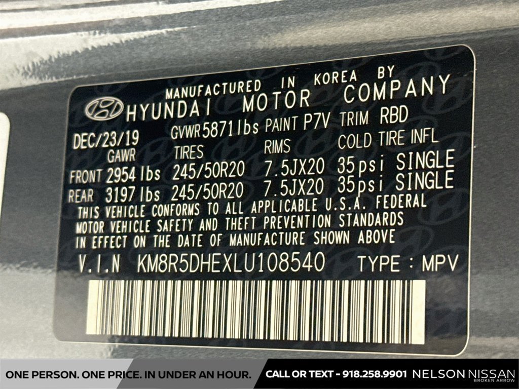 Used 2020 Hyundai Palisade Limited AWD/4WD image 35