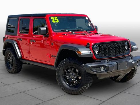 Used 2025 Jeep Wrangler Unlimited Sport AWD/4WD image 3