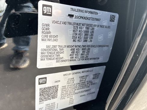 New 2026 Chevrolet Silverado 1500 LT AWD/4WD image 42