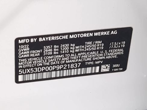 Used 2023 BMW X3 xDrive30i w/ Convenience Package image 38