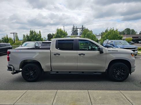 New 2026 Chevrolet Silverado 1500 Custom w/ Turbomax Blackout Package AWD/4WD image 6