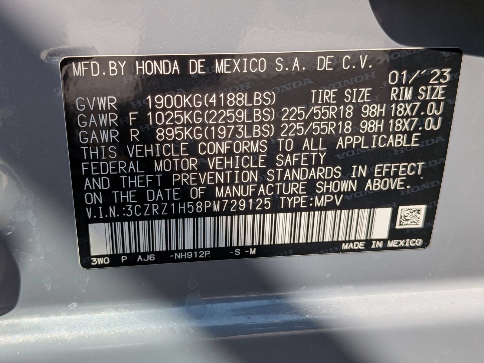 Used 2023 Honda HR-V Sport image 39
