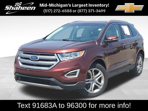 Used 2016 Ford Edge Titanium w/ Technology Package AWD/4WD image 1