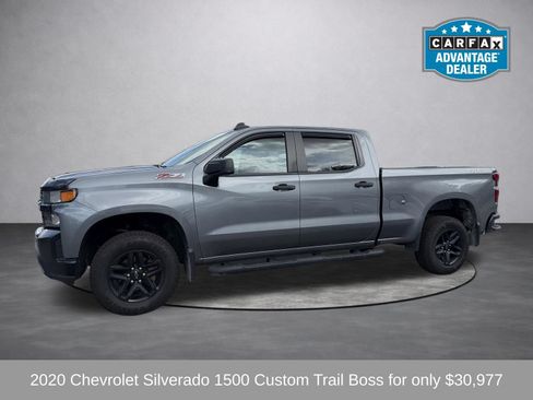 Used 2020 Chevrolet Silverado 1500 Custom Trail Boss w/ Custom Convenience Package AWD/4WD image 6