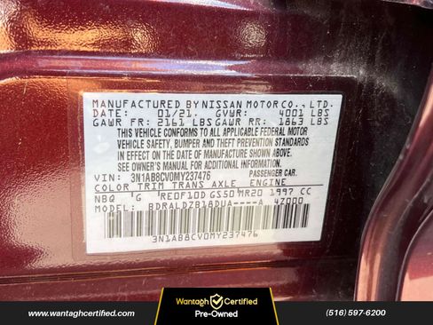 Used 2021 Nissan Sentra SV image 16