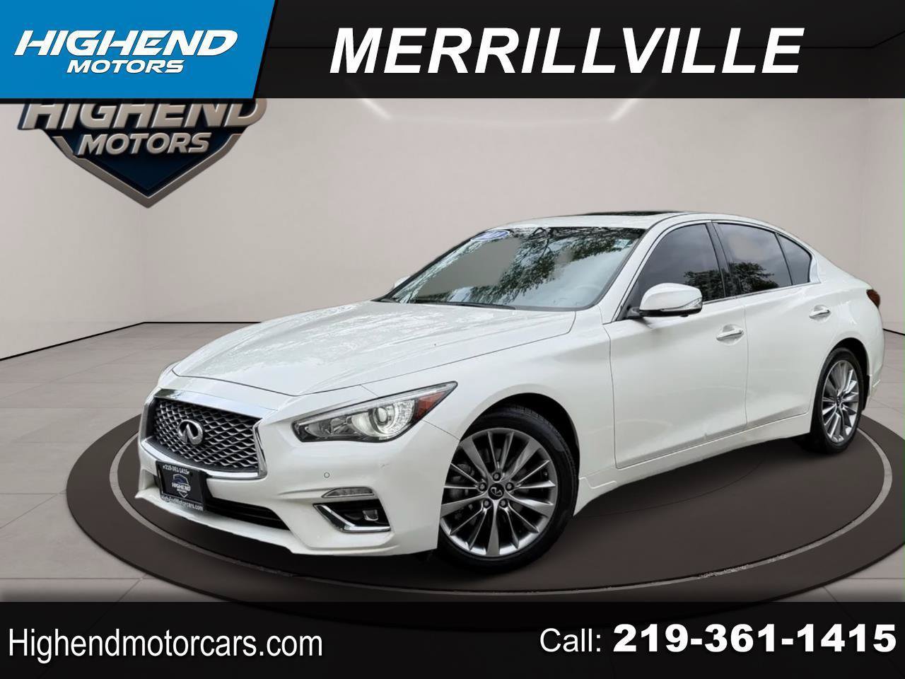 Used 2023 INFINITI Q50 Luxe w/ Cargo Package AWD/4WD image 1