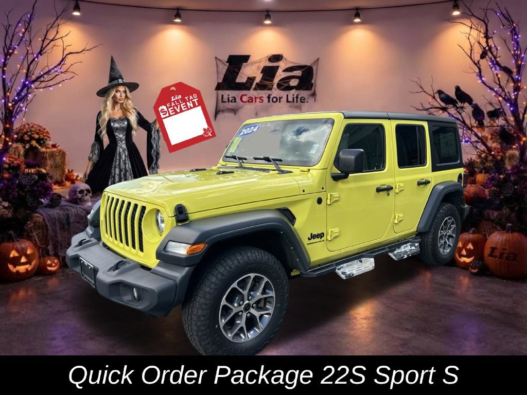 Certified 2024 Jeep Wrangler Unlimited Sport AWD/4WD image 9