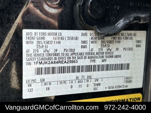 Used 2024 Ford Expedition Max Limited AWD/4WD image 35