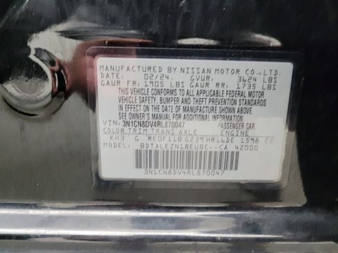Used 2024 Nissan Versa S w/ S Plus Package FWD image 33